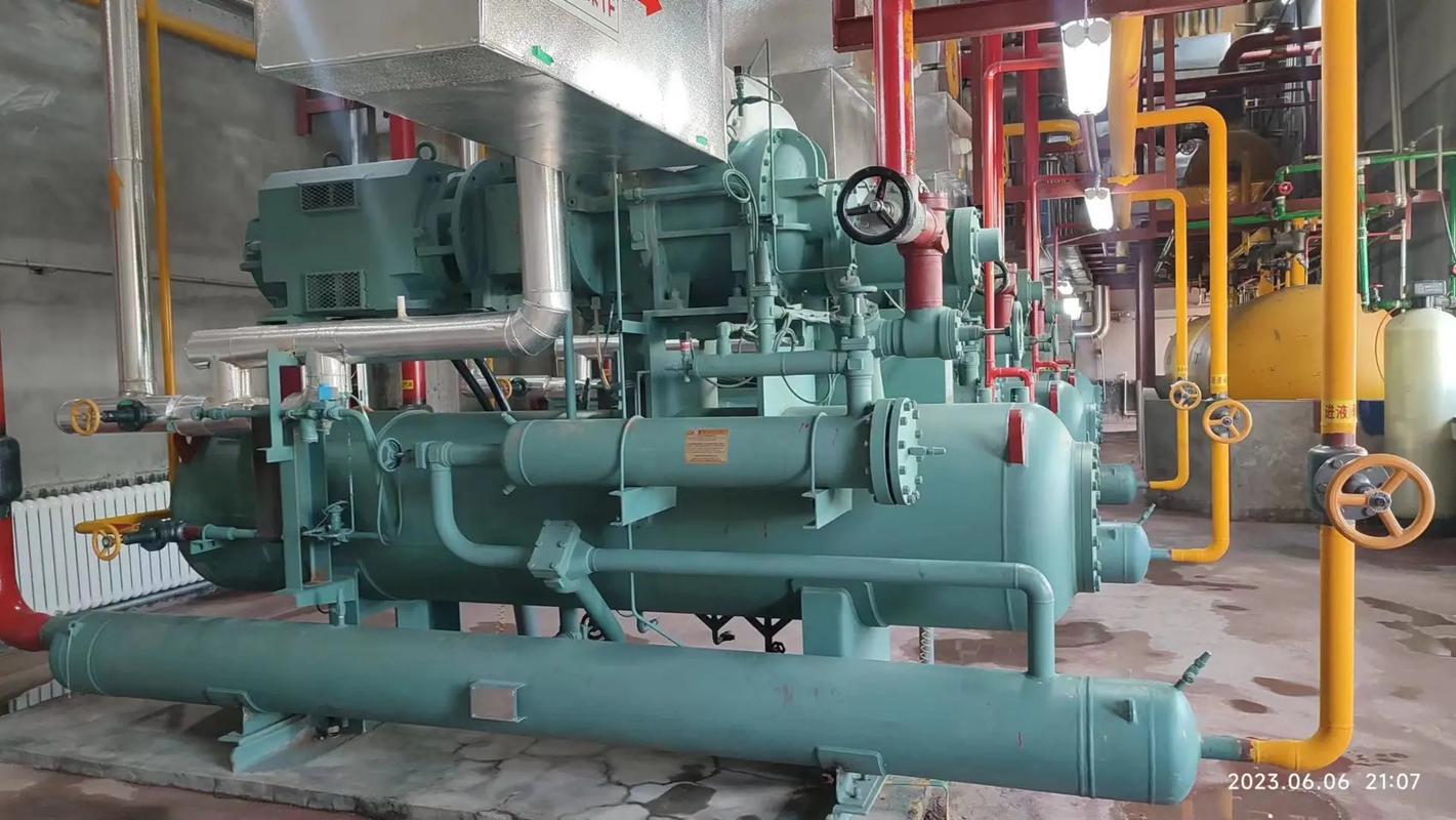 氨制冷系统#r717约克冷冻螺杆压缩机rwkii65e